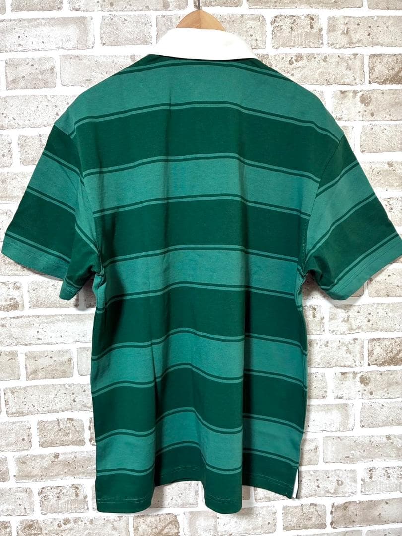 【早い者勝ち✨】新品 ニューエラゴルフ メンズ 半袖 ポロシャツ L ボーダー