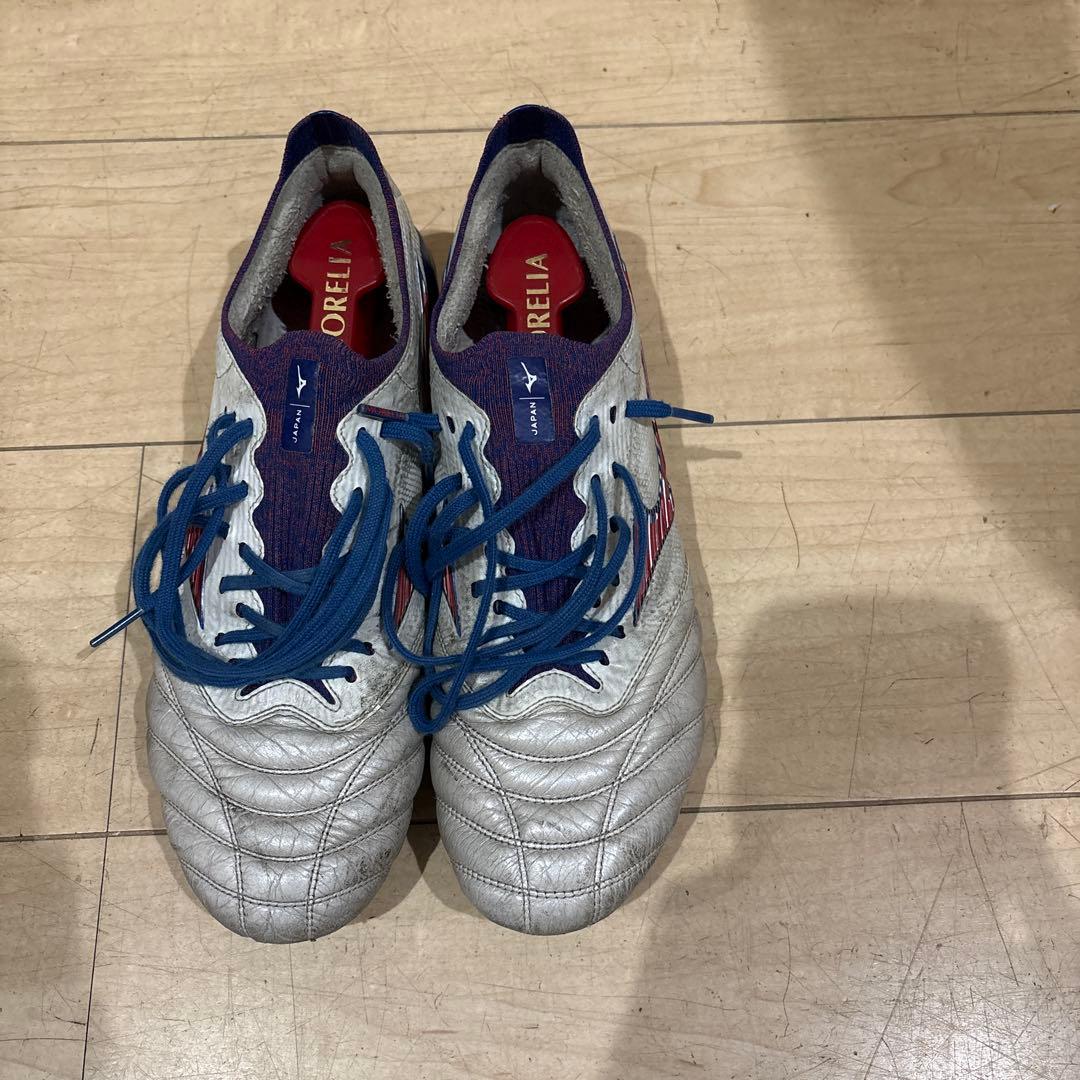 スパイク　モレリアネオ3β シューズキーパー、シューズグリップ付き