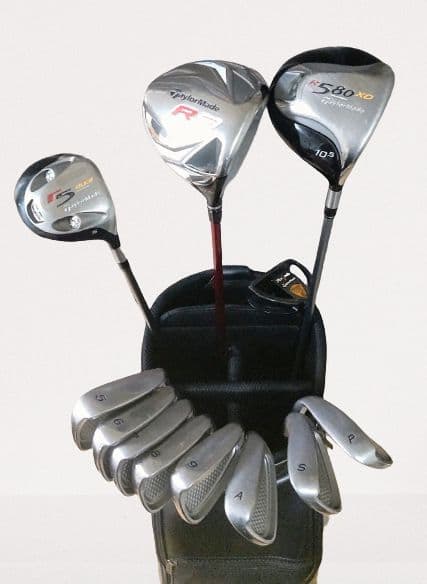 ✨ テーラーメイド ゴルフセットとダンロップ キャディ ✨