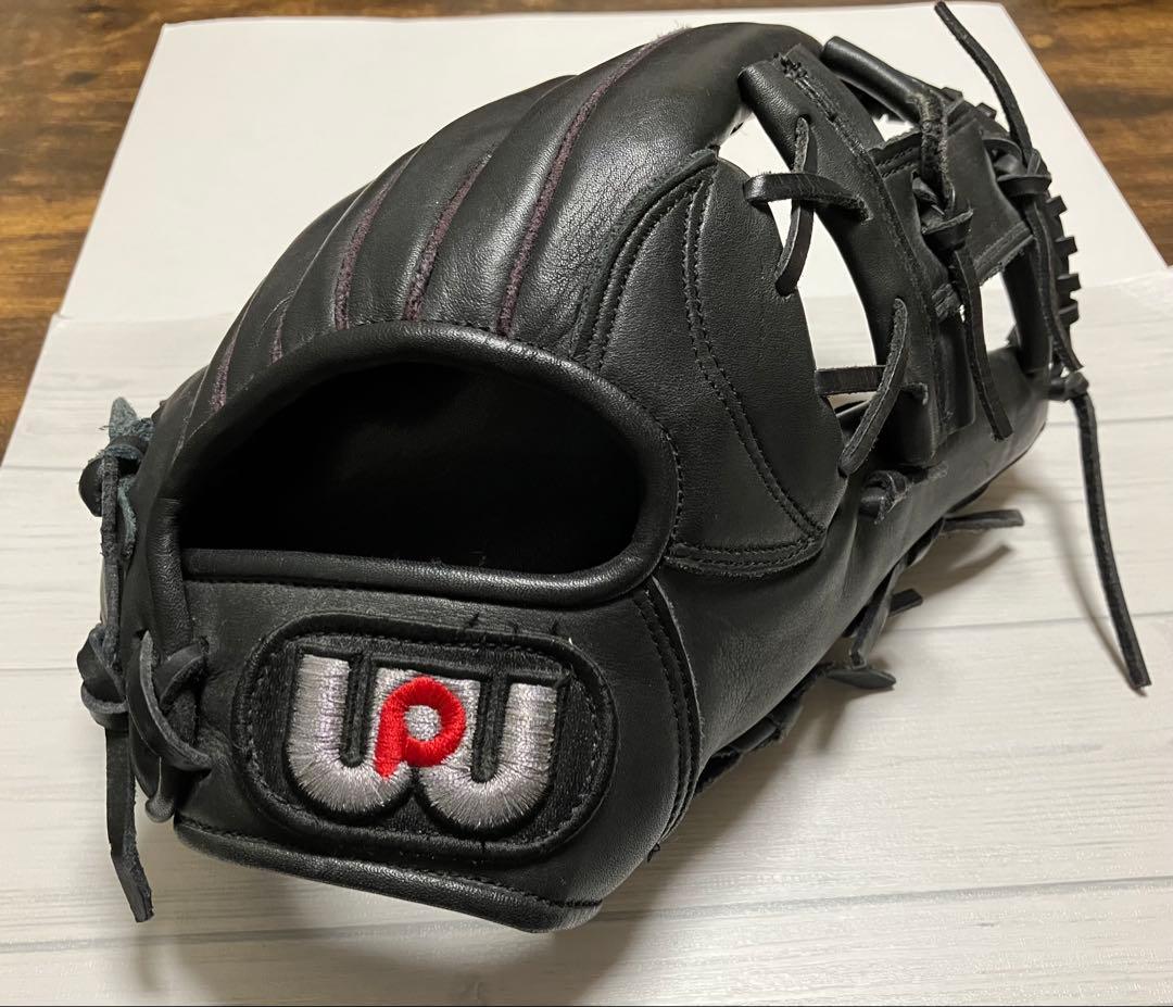 ワールドペガサス 軟式野球グローブ ブラック 大人用