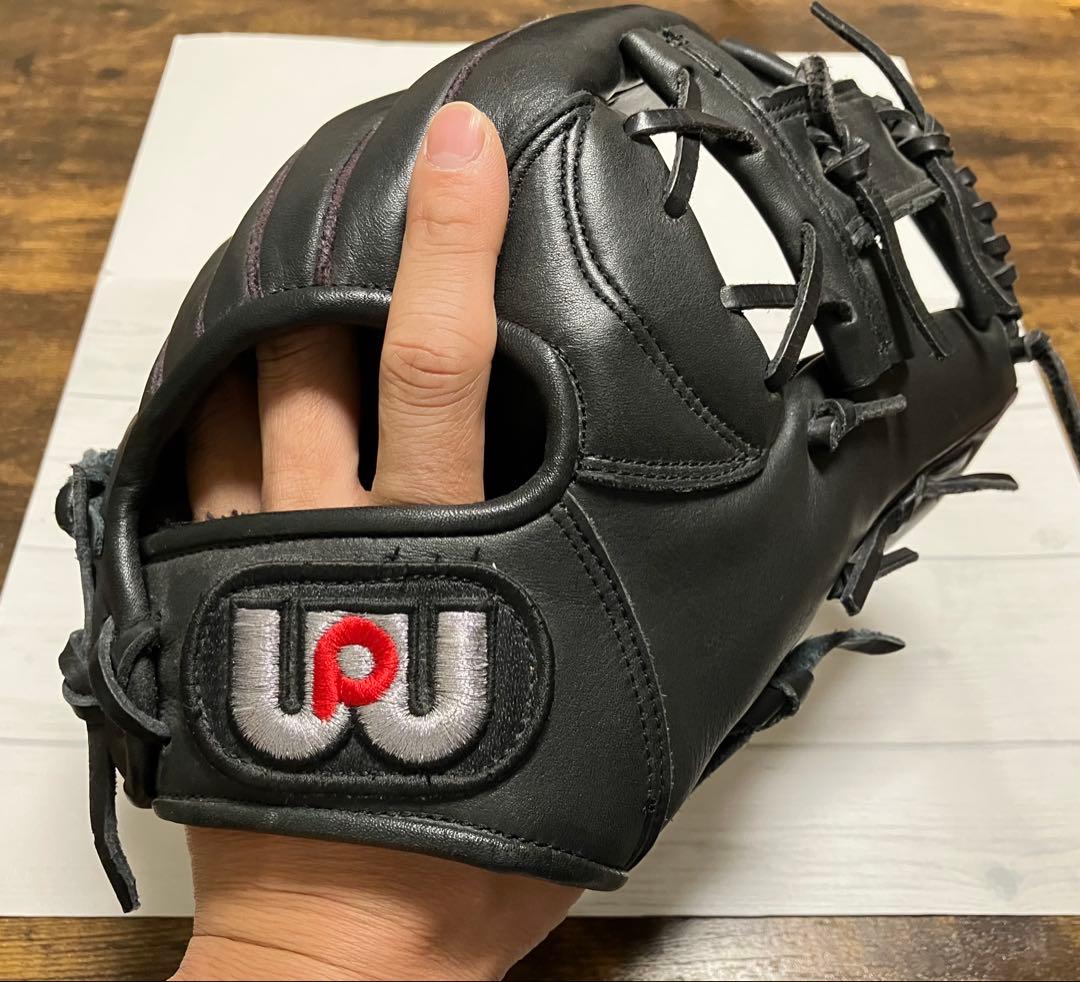 ワールドペガサス 軟式野球グローブ ブラック 大人用