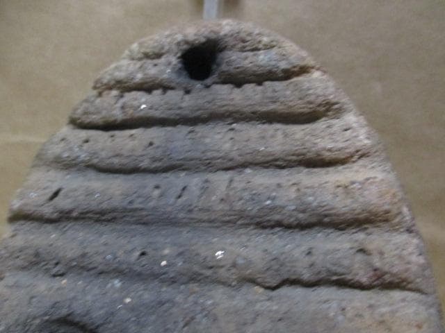 縄文土器　土面　貴重　箱付き　R99-1