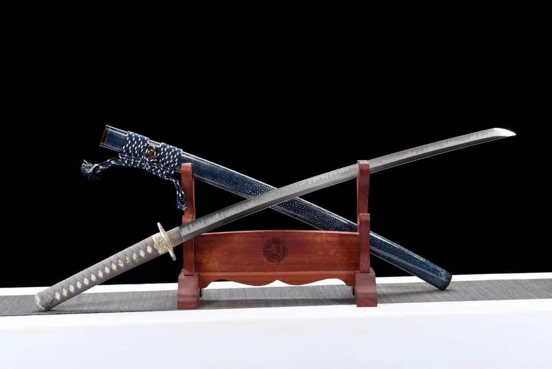 T 10焼刃日本上研武士刀【流雲】 武具　刀装具　日本刀　模造刀 居合刀