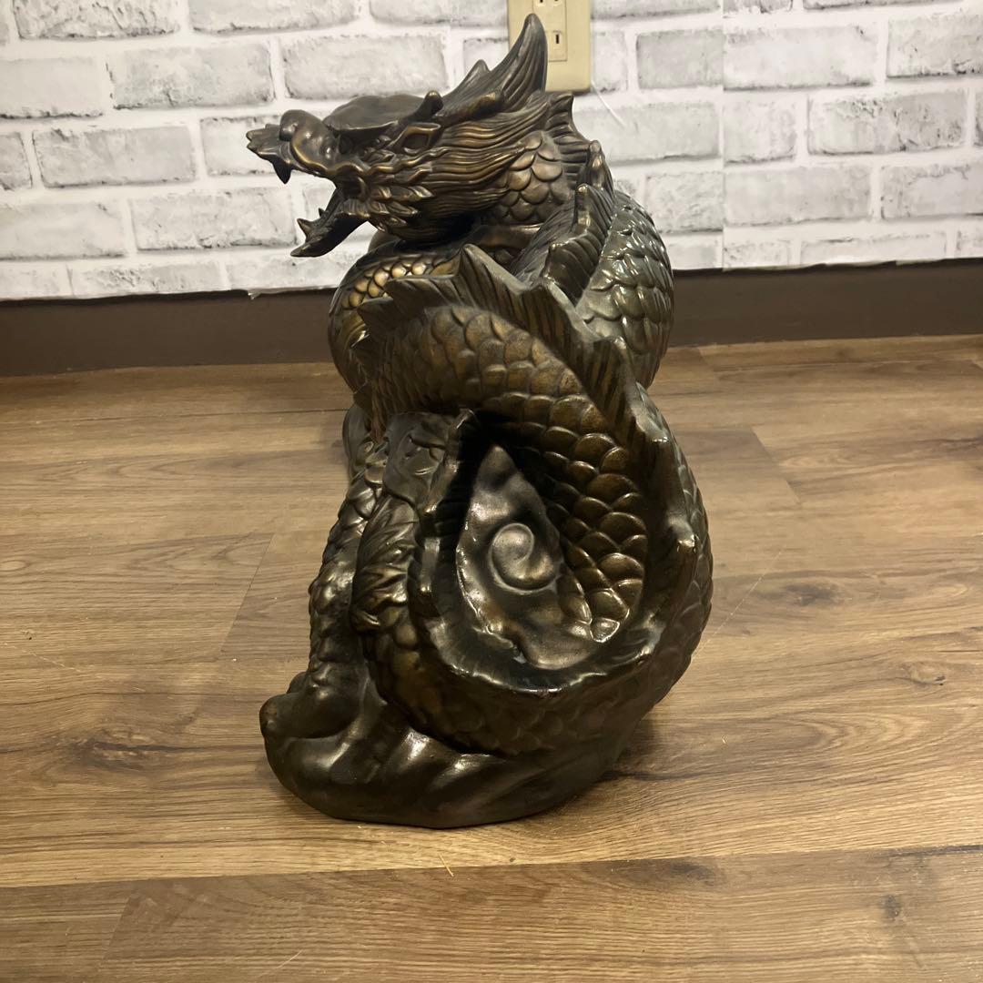 E-4 龍 ドラゴン 置物 縁起物 開運 金運上昇 運気アップ 商売繁盛 風水