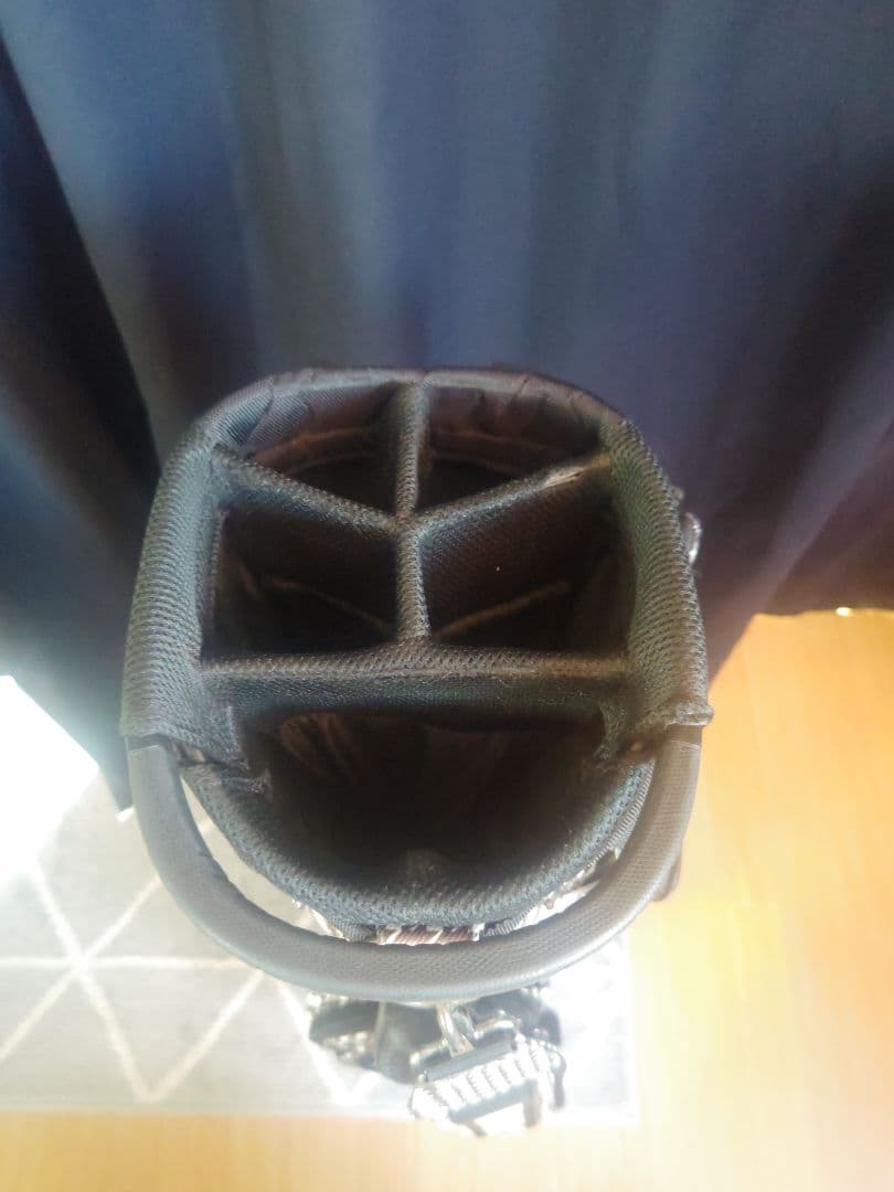 パーリーゲイツ　グレンチェック柄　キャディバッグ