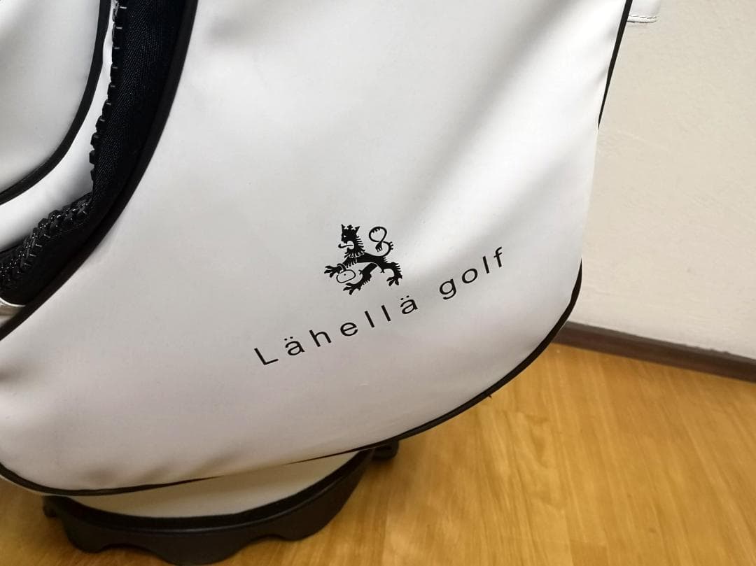 イルマヤテラスのビッグジッパーキャディバッグ（ホワイト）