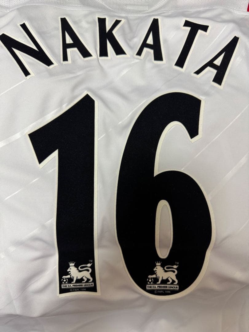 新品、未開封タグ付！ ボルトンReebok 中田英寿 ユニフォームM