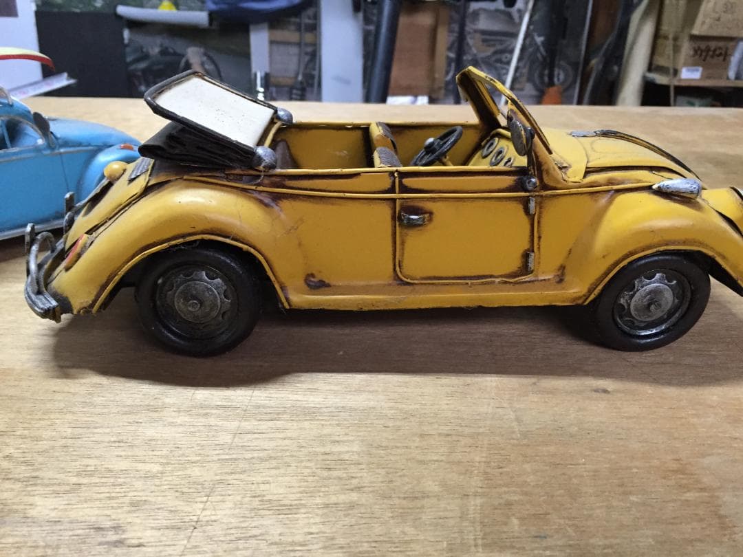 メタル製オープンカー・ビートル・バスセット