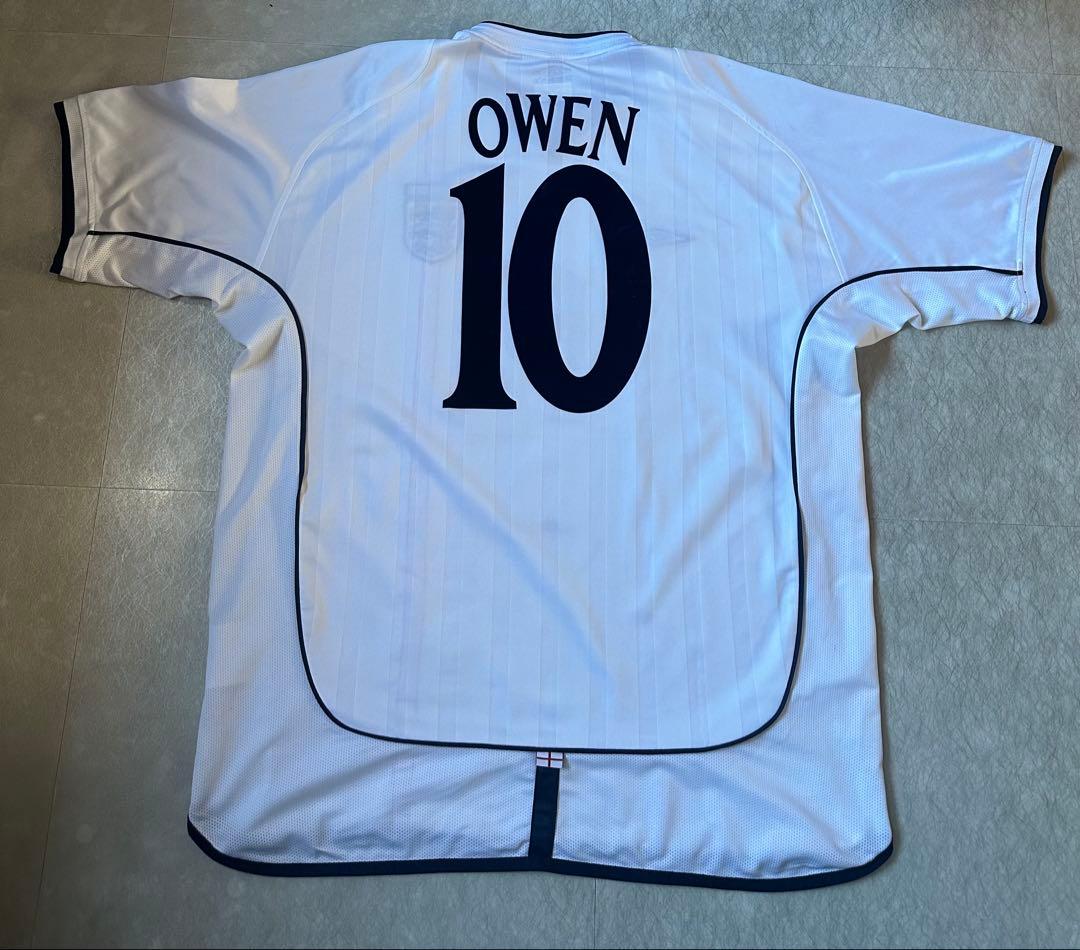 オーウェン イングランド代表 2002日韓W杯モデル XLサイズ