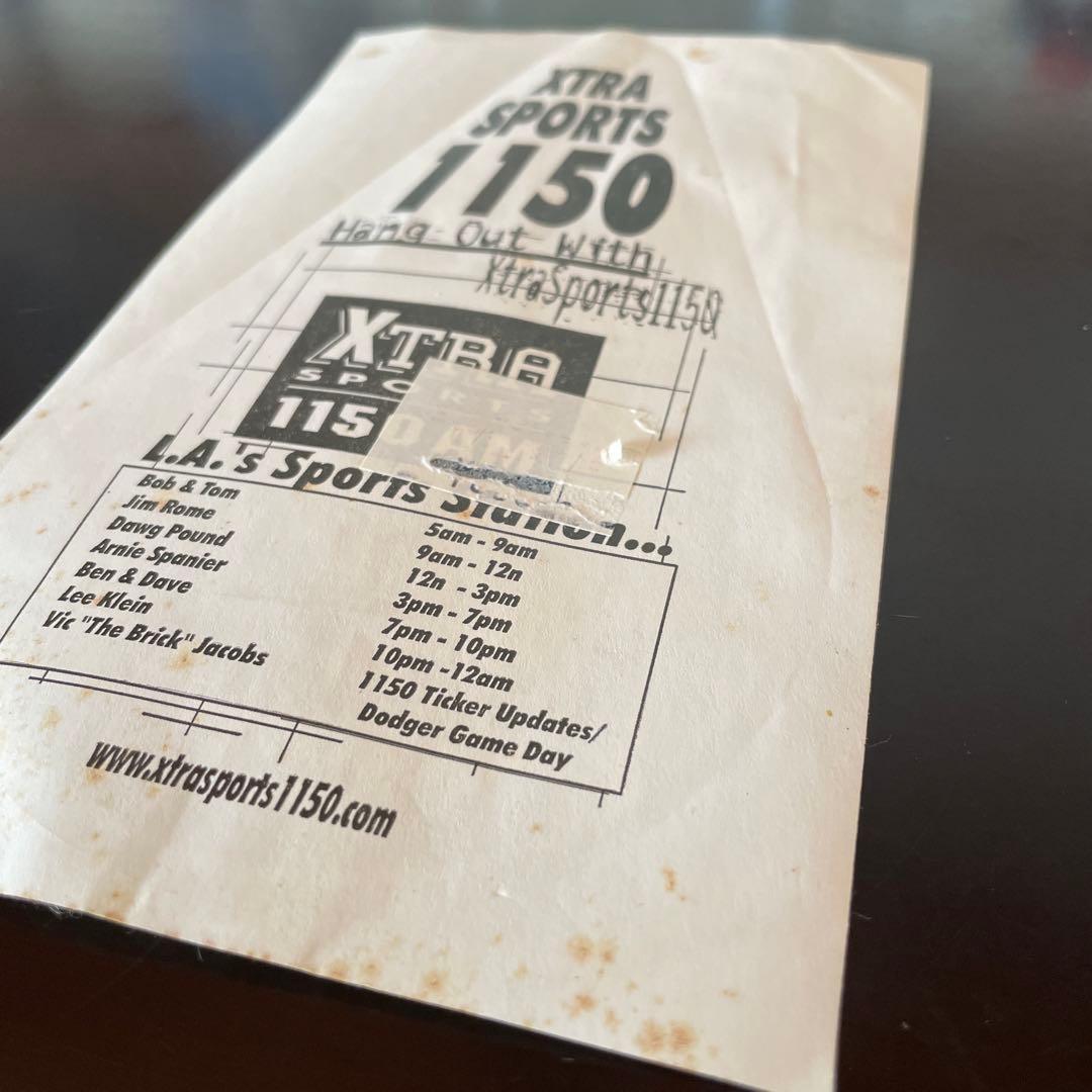 激レア　ロサンゼルス・ドジャース ステッカー 超貴重