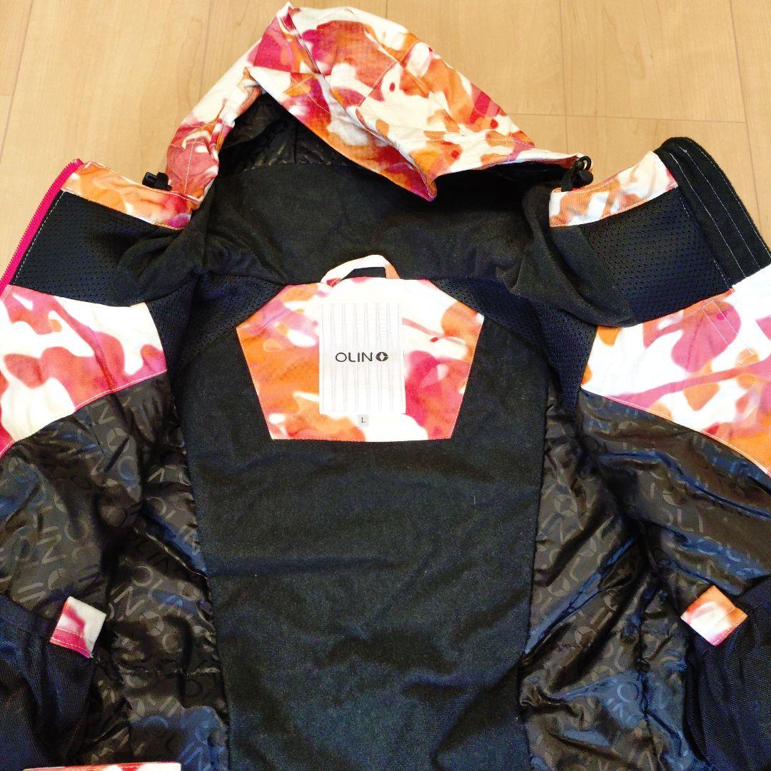 スノーボードウェア ピンク系 カモフラージュ