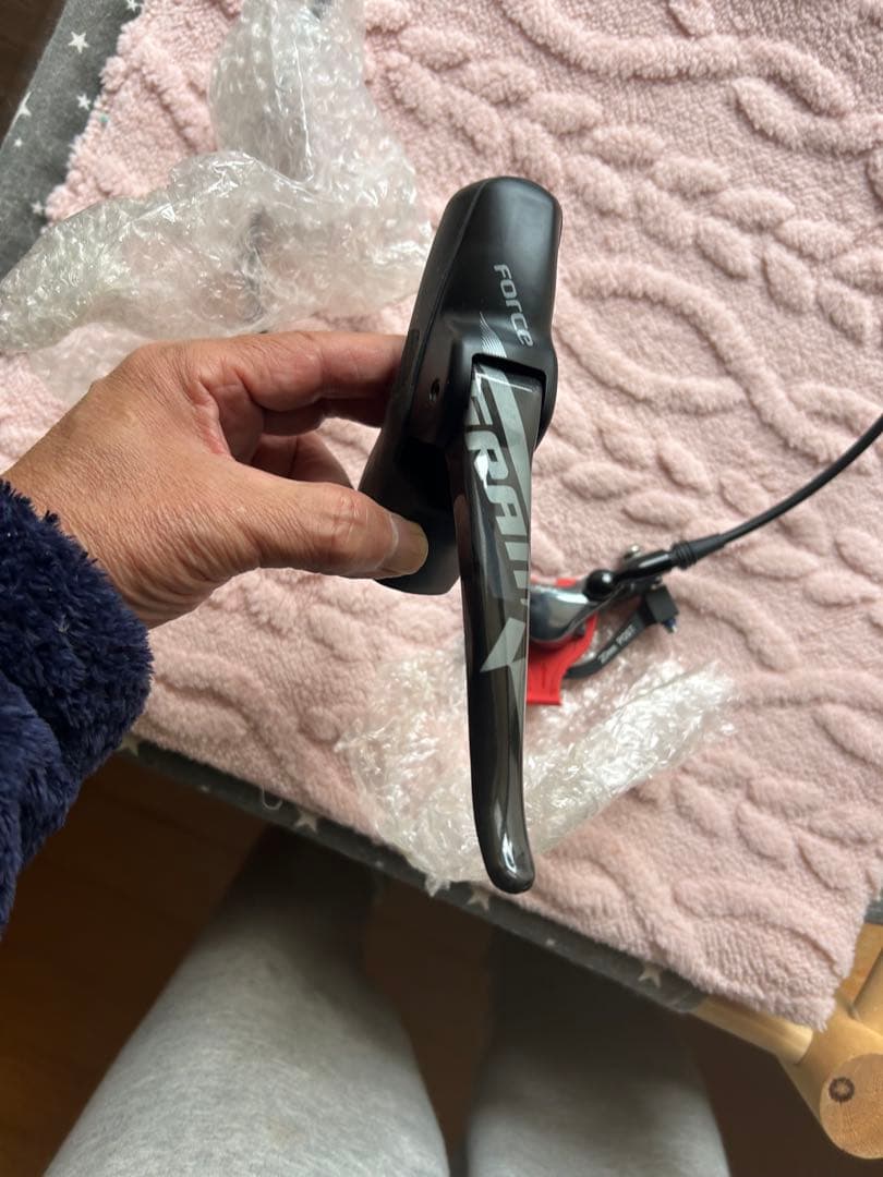 SRAM Force シフター・レバー ブラック・レッド