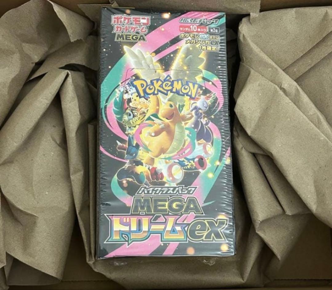 シュリンク付き ポケモンカード ハイクラスパック MEGAドリームex 1BOX