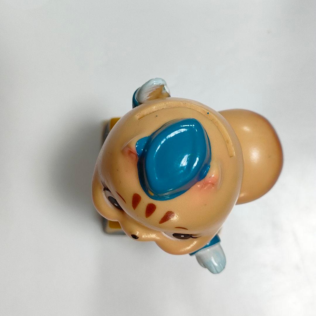 5773#0203　埼玉銀行のリコちゃん貯金箱と絵皿ドイツとポルトガル　0203