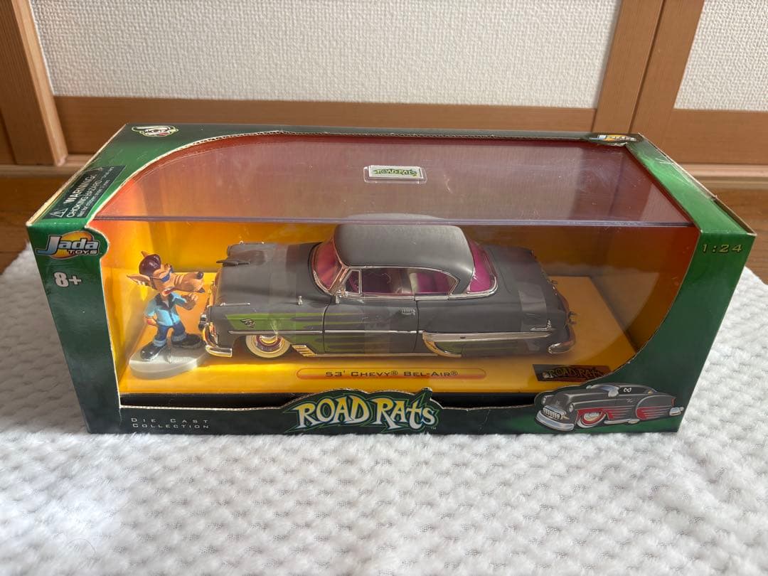 ミニカー Jada Toys ROAD RATS 1953 Chevy Bel Air
