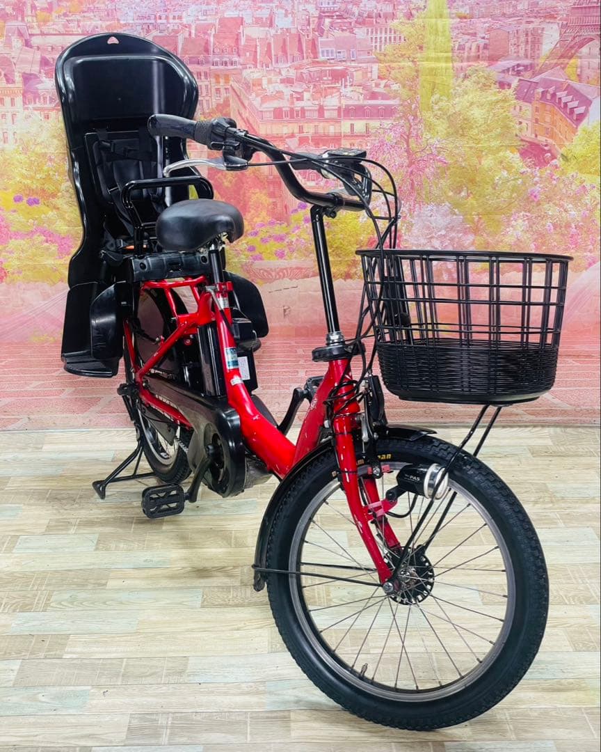 ZK3361 電動自転車 ヤマハ パスバビー 子供乗せ 20インチ 送料無料