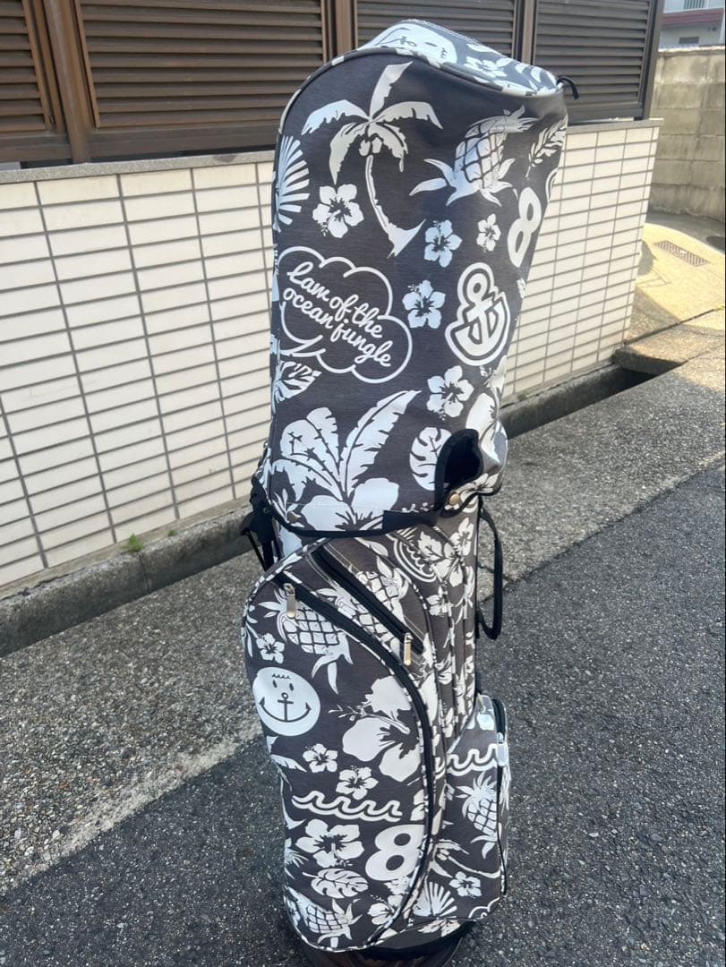 muta キャディバック　スタンド　限定　アロハ柄　極美品　ほぼ未使用