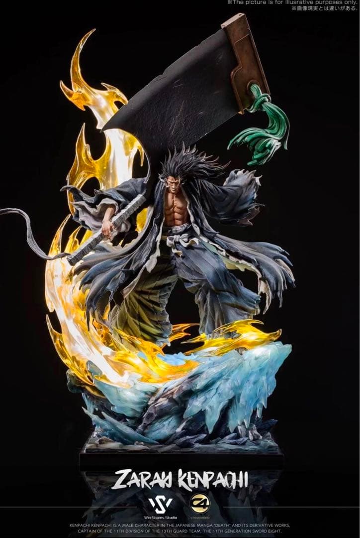 ブリーチ BLEACH 1／6 更木剣八 高配版 ガレージキット フィギュア