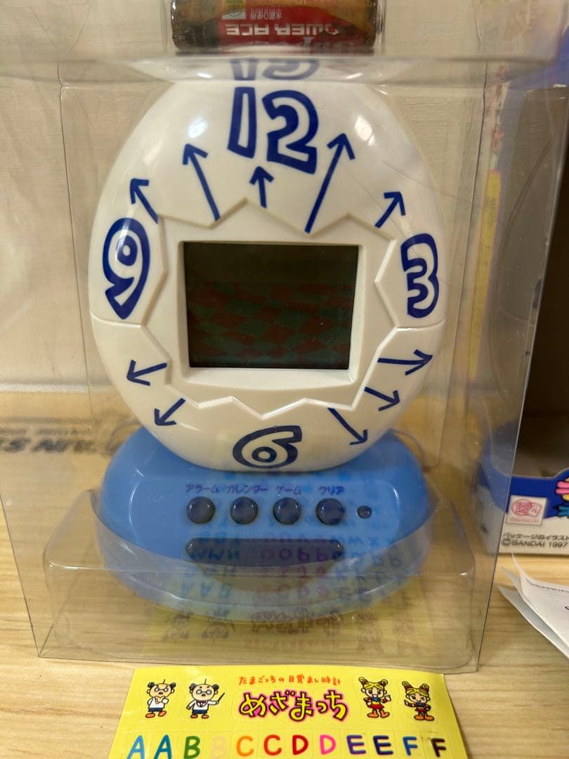 たまごっち　めざまっち 目覚まし時計　新品　白