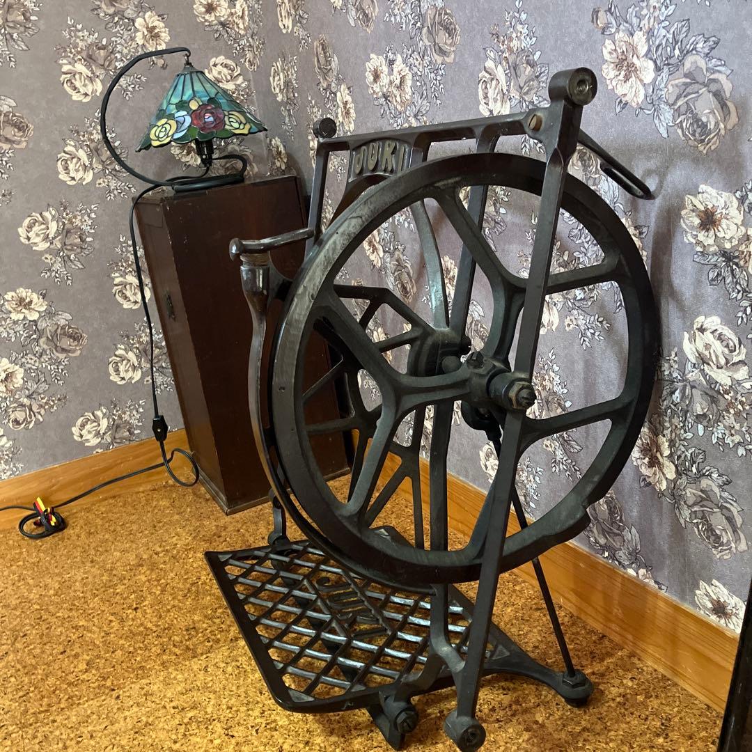 昭和 レトロ JUKI 足踏みミシン 脚 鉄脚