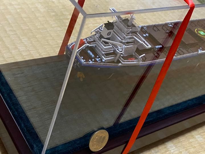 中国　山東シッピング　18万トンバルク船模型1：600 超レア模型インテリア置物