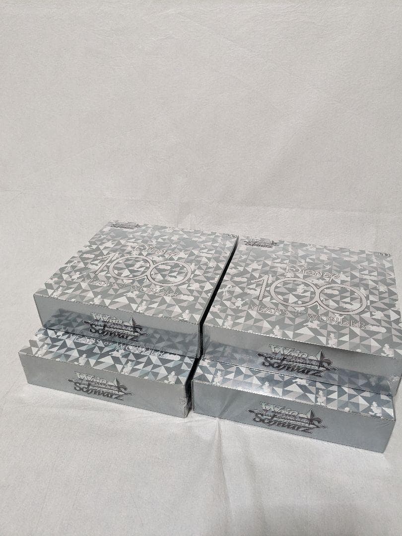 ヴァイスシュヴァルツ Disney100　4box