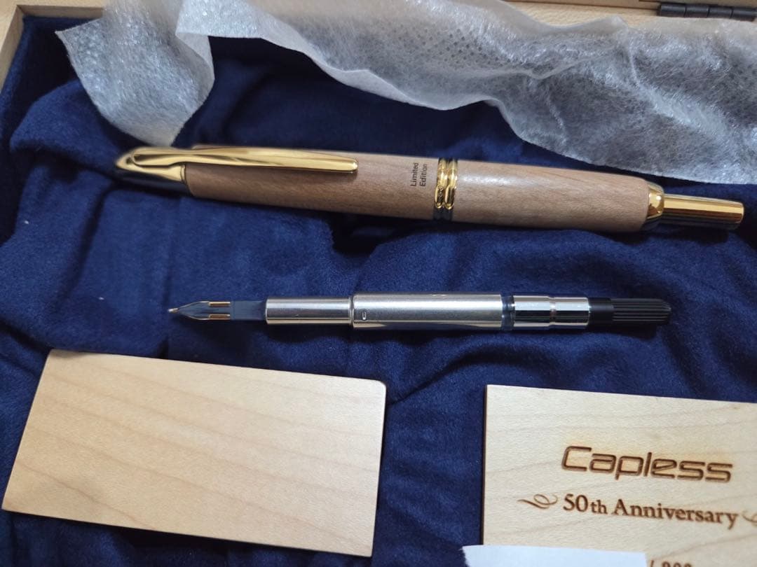パイロットキャップレス 50th Anniversary 万年筆
