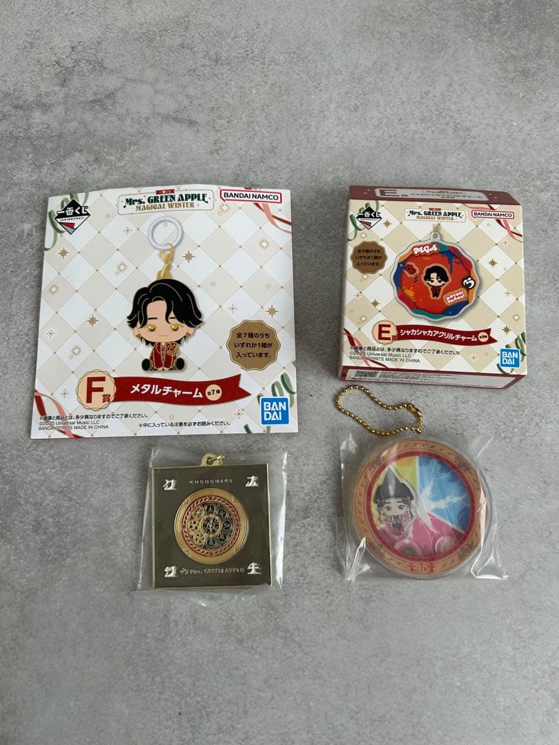 Mrs. GREEN APPLE ミセス　一番くじ　７点セット