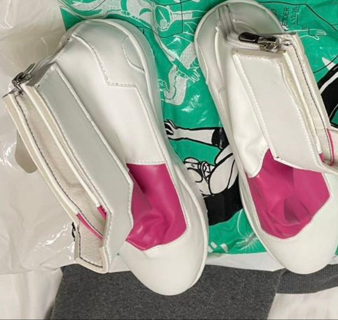 ブンピンクコスプレ※説明必読マスクは訳あり品　価格交渉などコメント可能です！