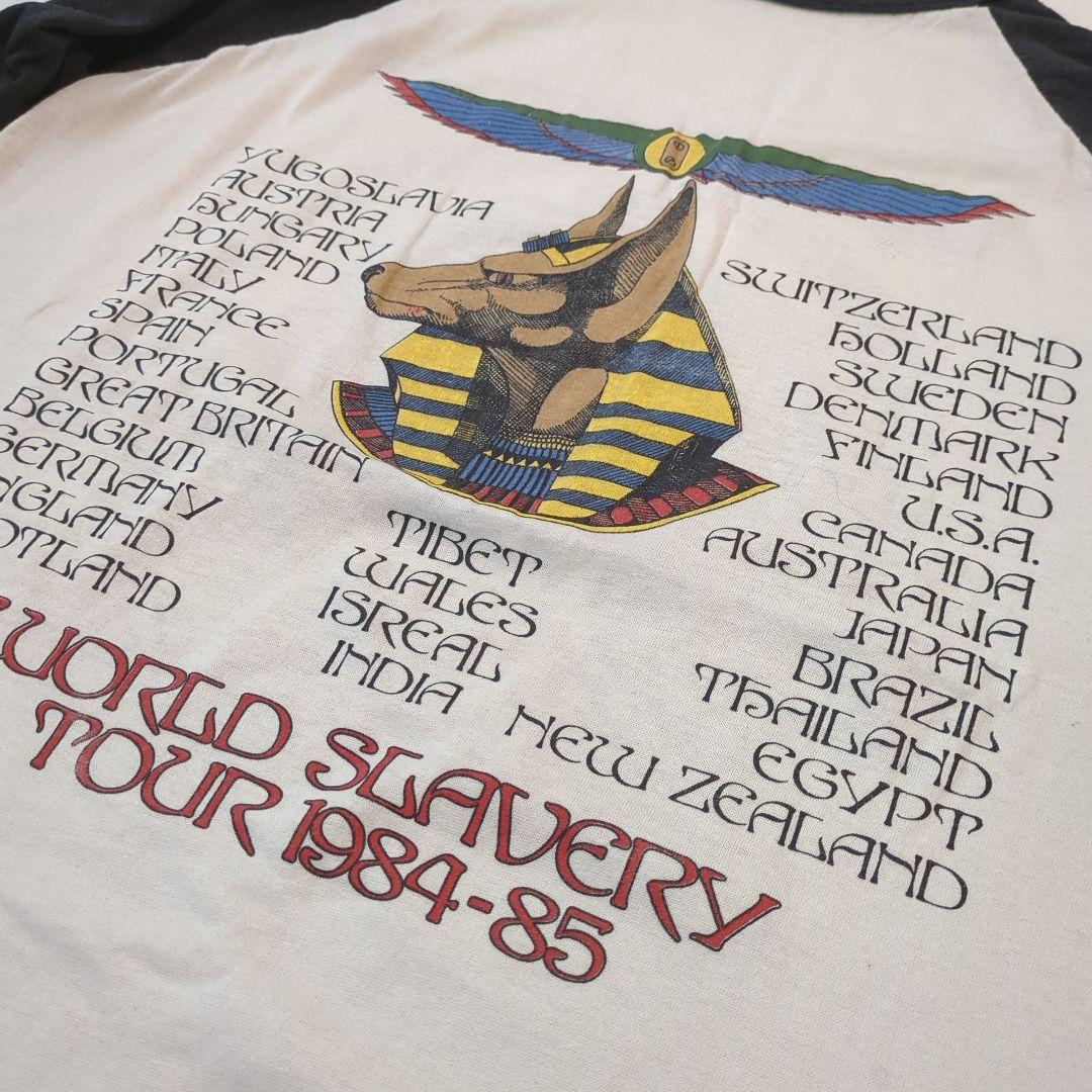 激レア！パキ綿 ヴィンテージ Tシャツ アイアンメイデン パワースレイブ