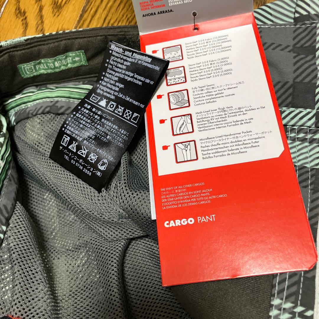 【お買い得】BURTONバートンベントパンツMサイズ★お洒落なチェック柄