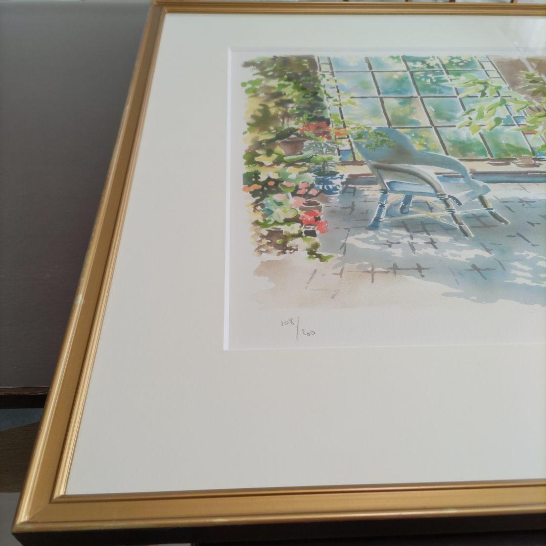 マリー パラ リトグラフ 額装 ☆ 直筆サイン・エディション有り ☆ 限定版画