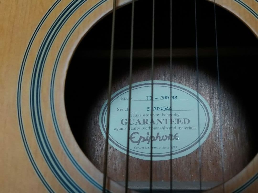 【希少！激渋！】エピフォン ギブソン PR-200 アコースティックギター