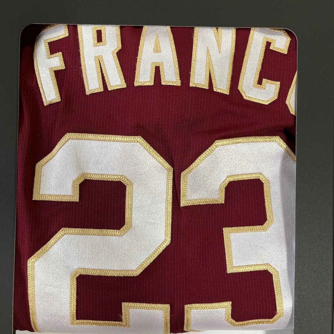 東北楽天ゴールデンイーグルス　ビジターユニフォーム　実使用　フランコ