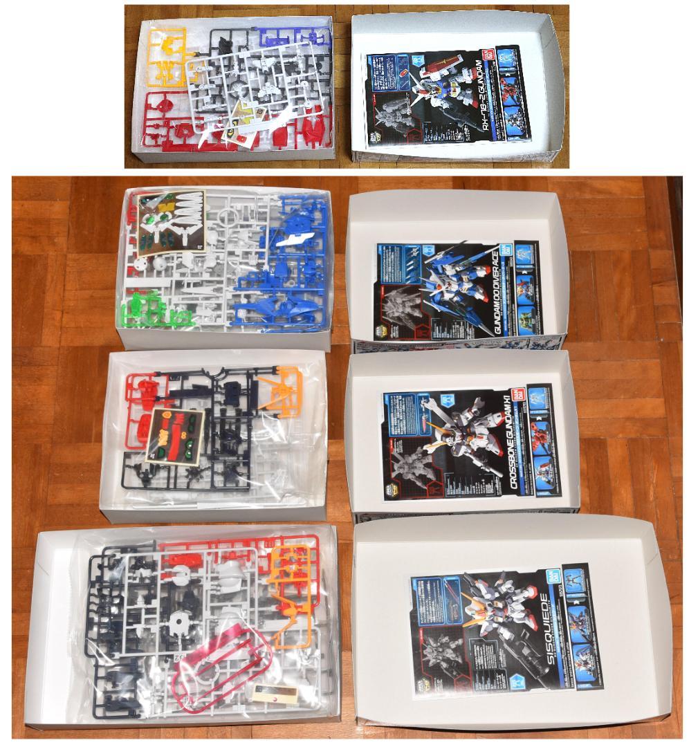 ガンプラSD ガンダム クロスシルエット 4体セット（新品・未組立）