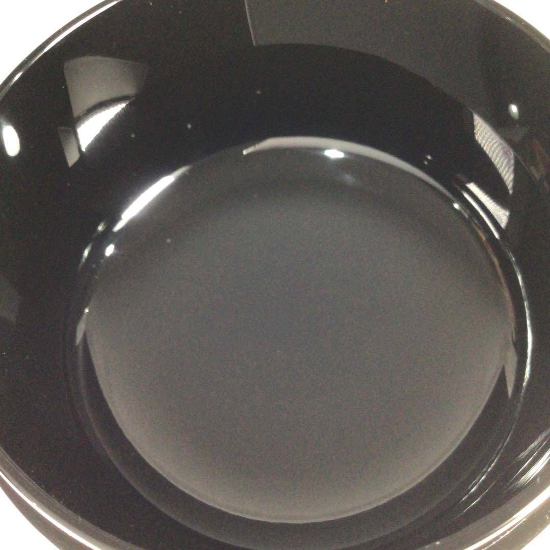 Ｎ４８５　棗　『塗師　照屋和那作』『真塗』『平棗』　共箱　茶道具