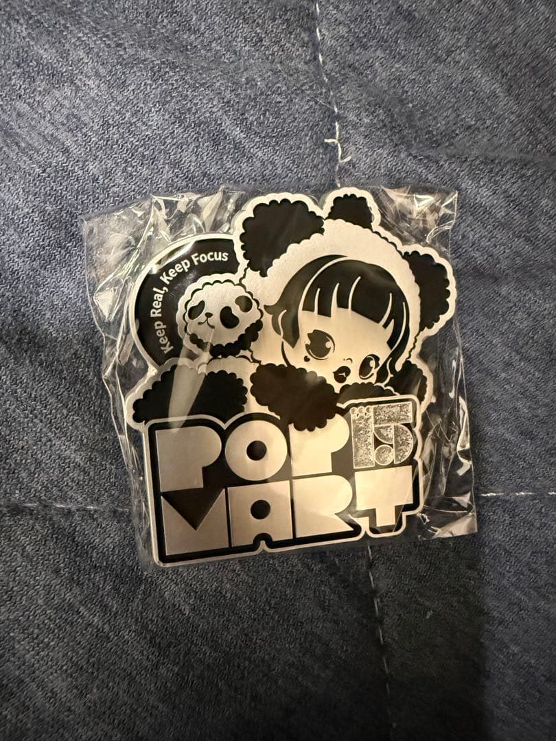 ＊*＊様 ポップマート15周年記念 従業員限定スカルパンダ　ぬいぐるみ　マグネッ