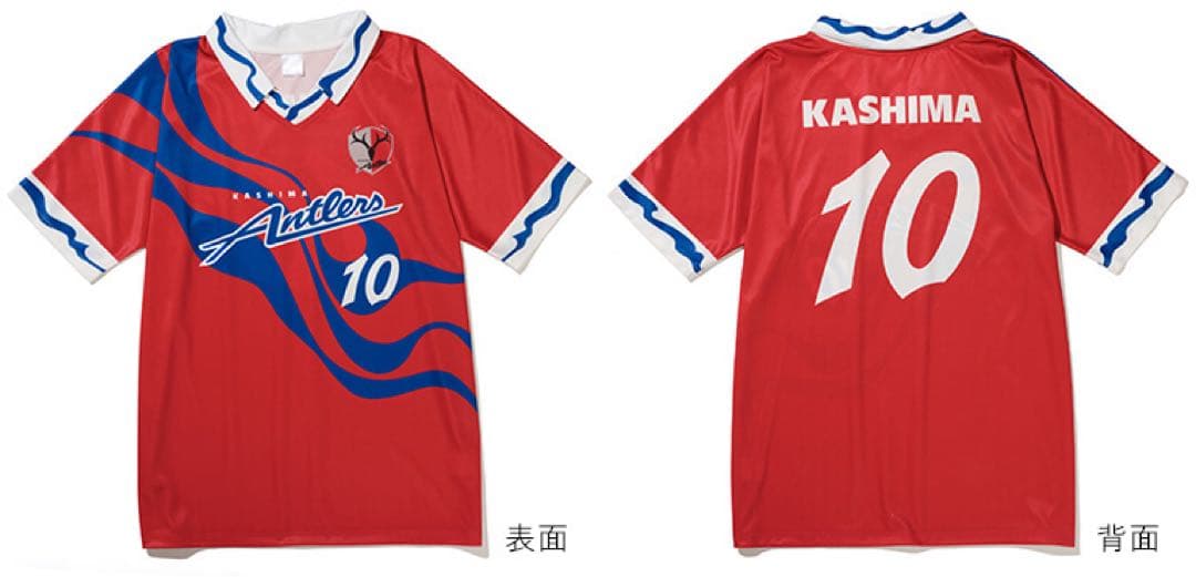 【新品未開封】鹿島アントラーズ 復刻コンフィットTシャツ LL10番