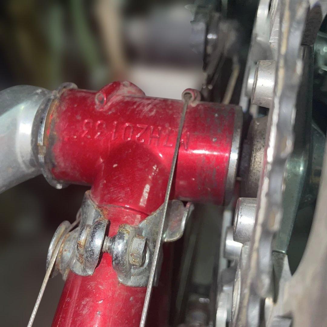 レッド スポーツバイク Suntour Sprint