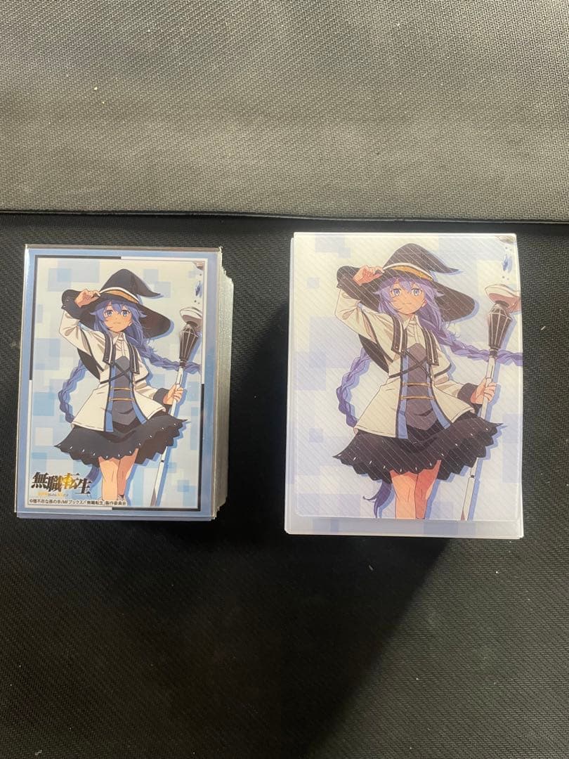 ヴァイスシュバルツ　無職転生　ロキシー&ルーデウス　デッキ　スリーブ、ケース付き