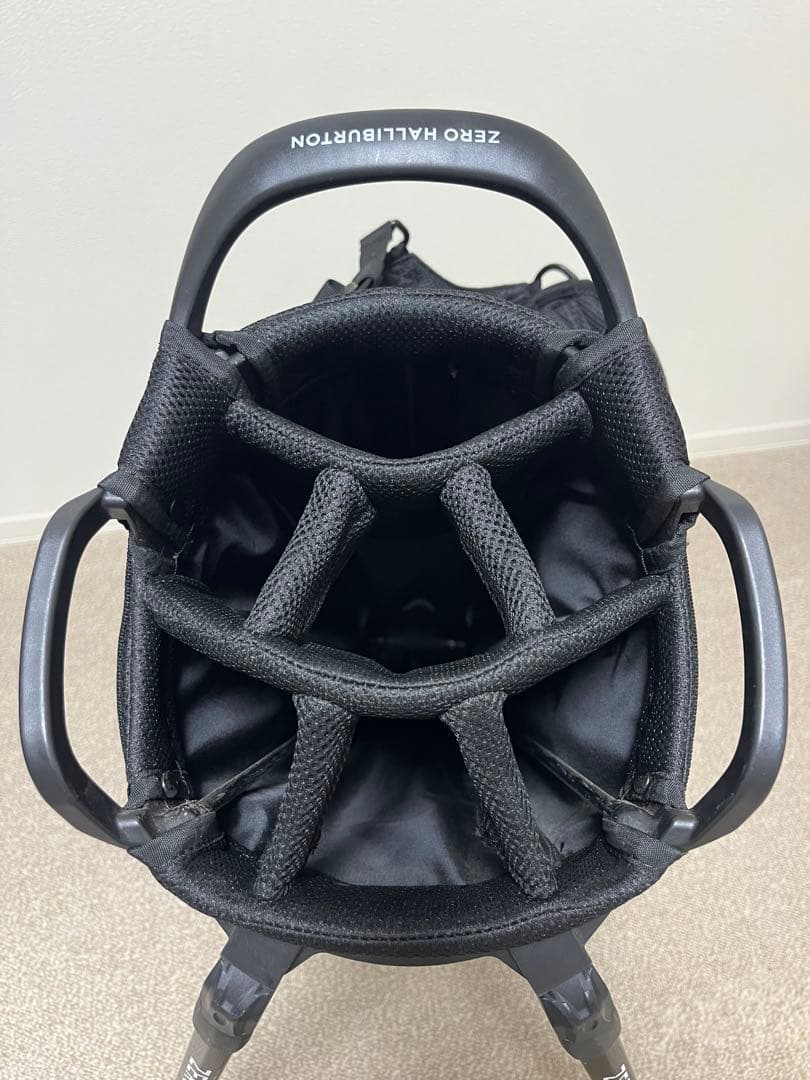 ZERO HALLIBURTON メルセデスコラボキャディバッグ ブラック