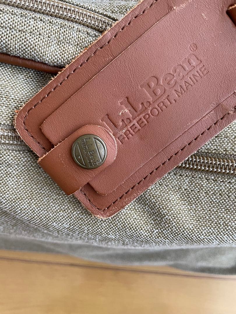 L.L.Bean キャンバス　遠征　旅行　バッグ 特大　ショルダーカーキ