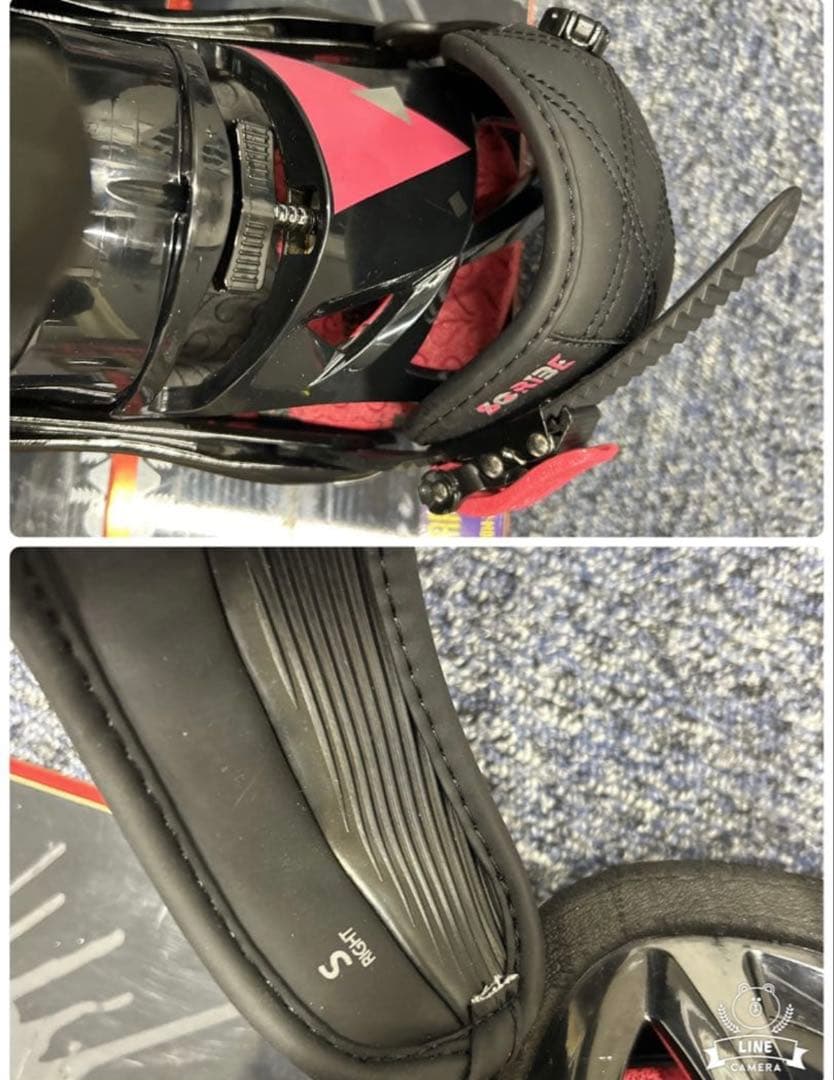 中古品　BURTON DEJAVU 146cm3点セット(RE-565)