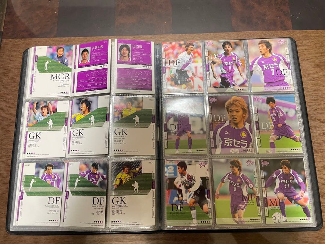 京都サンガFC選手カード