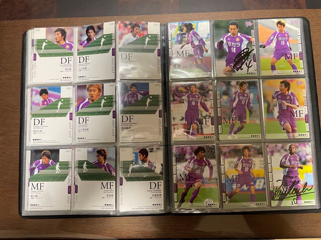 京都サンガFC選手カード