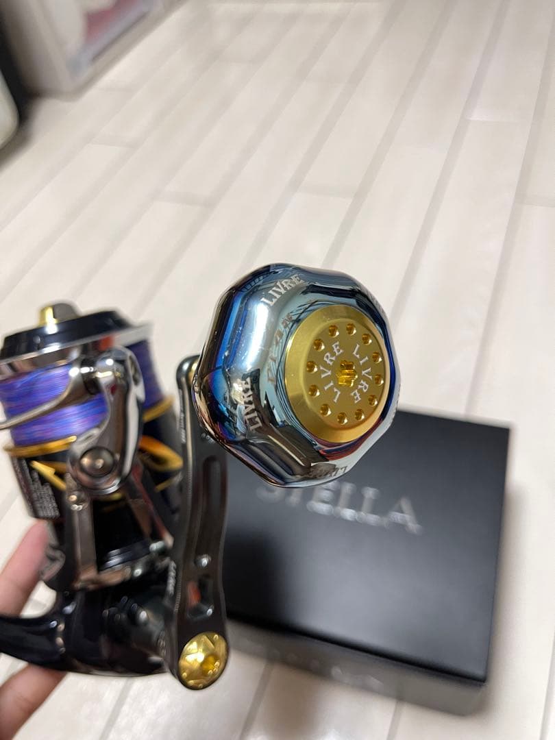 最終値下げ中！STELLA SW10000PG 箱付き中身あり　リブレハンドル