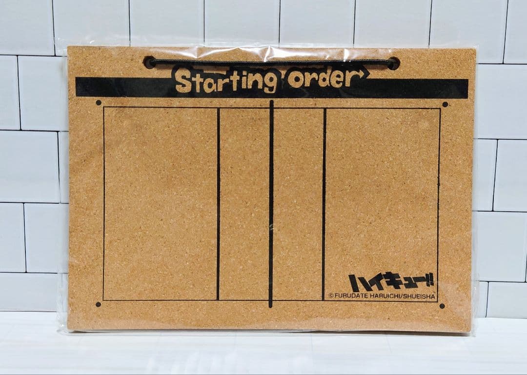 ハイキュー!!　５周年記念ピンズ＆コルクボード