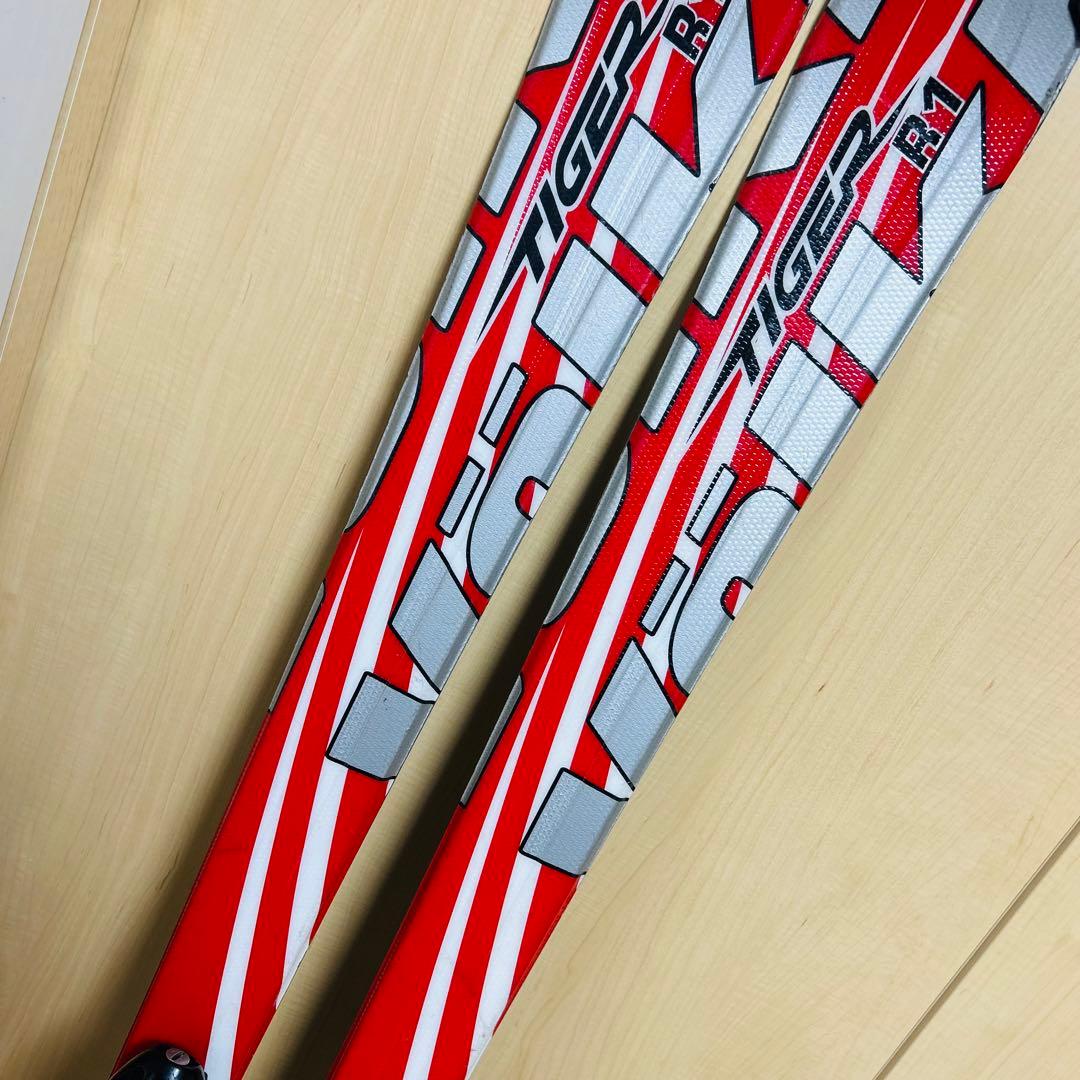 【送料無料】Volkl R1 TIGER 163cm タイガー レッド スキー板