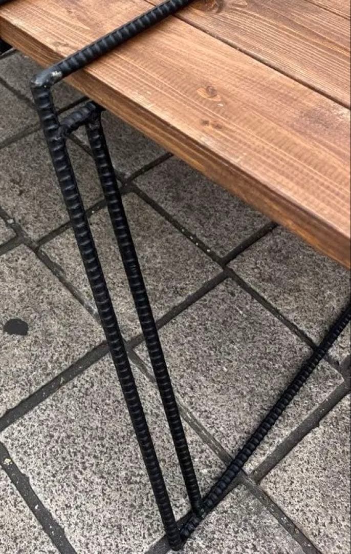 3wayアイアンシェルフ（テーブル）　収納袋付き