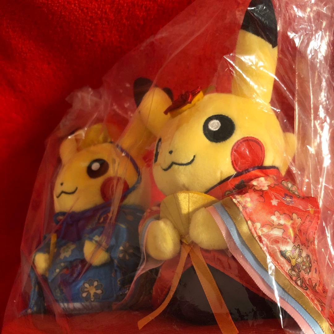 ポケモンセンター　マンスリーペアピカチュウ　3月